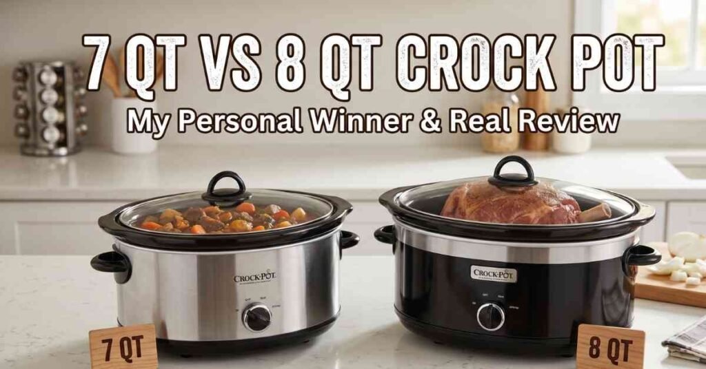 7 Qt Vs 8 Qt Crock Pot My Brutally Honest Winner