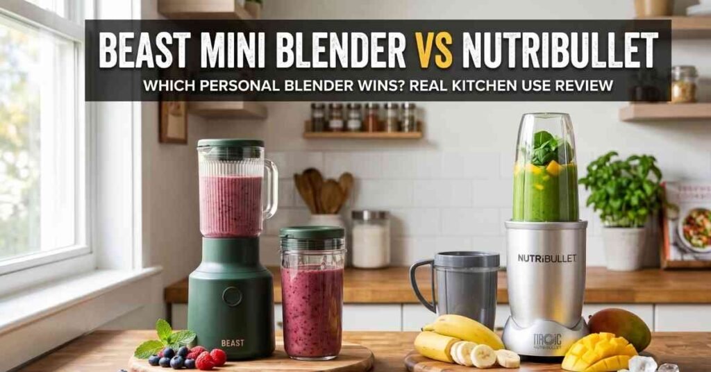 Beast Mini Blender Vs Nutribullet Brutal Honest Review