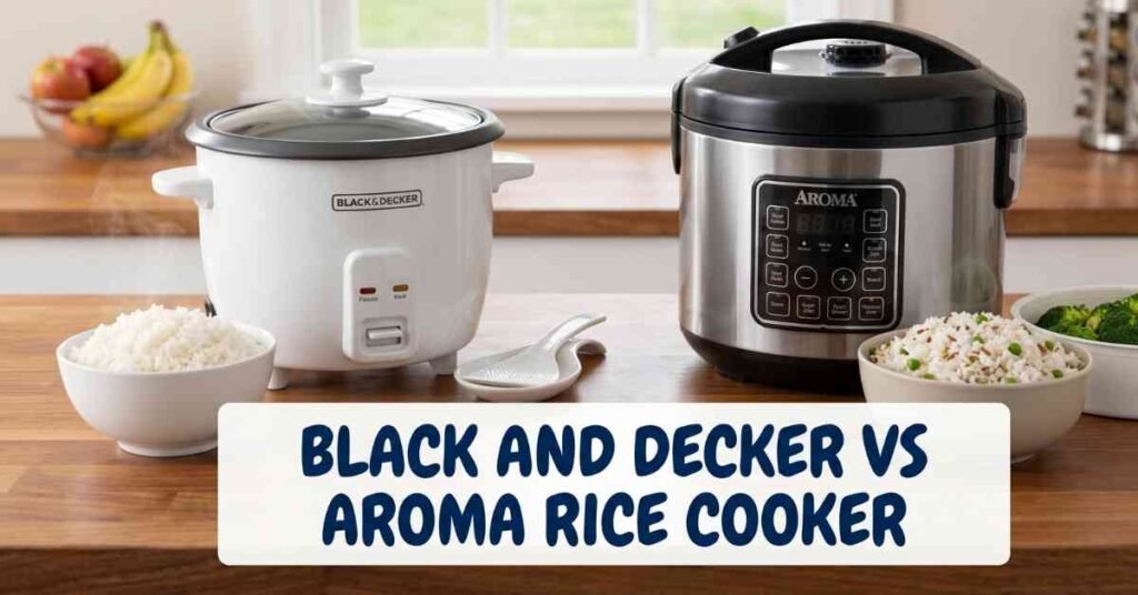 Black And Decker Vs Aroma Rice Cooker