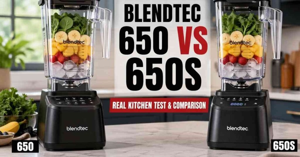 Blendtec 650 Vs 650S: Brutally Honest Kitchen Test