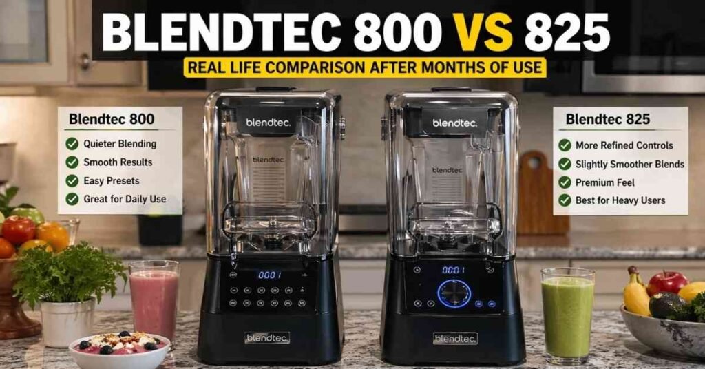 Blendtec 800 Vs 825