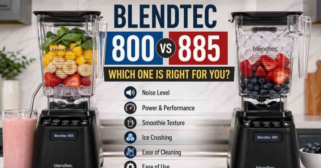 Blendtec 800 Vs 885