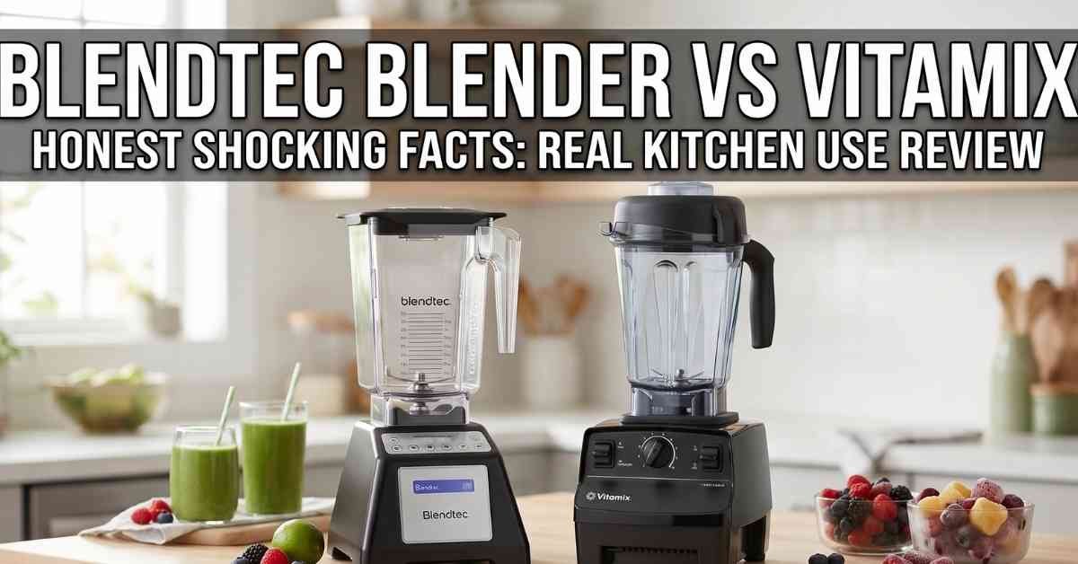Blendtec Blender Vs Vitamix Honest Shocking Facts