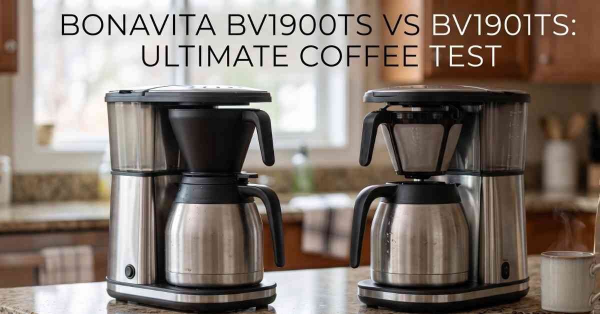Bonavita BV1900TS Vs BV1901TS Ultimate Coffee Test