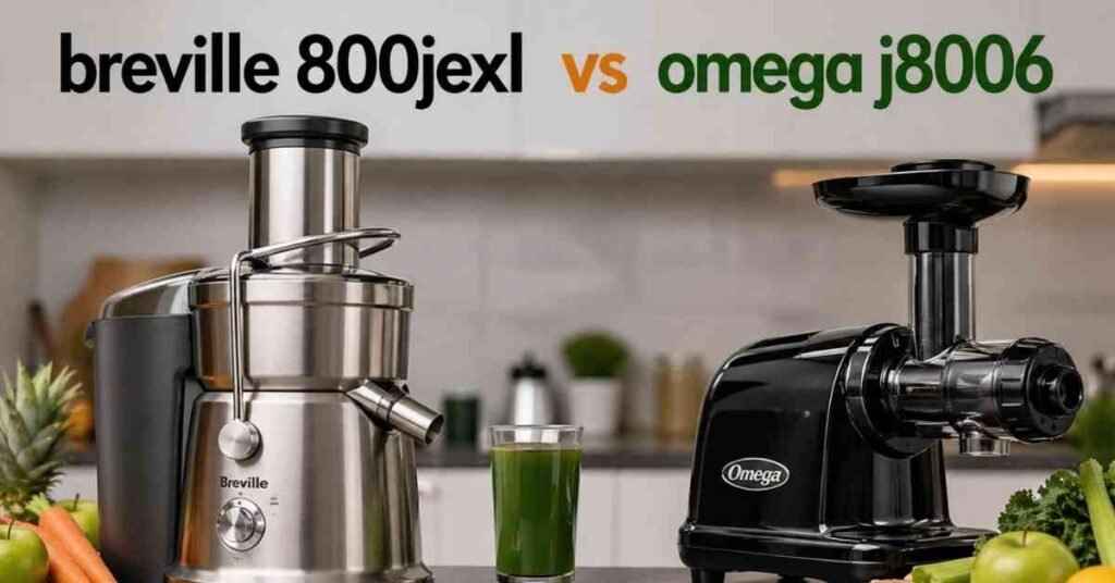 Breville 800JEXL Vs Omega J8006