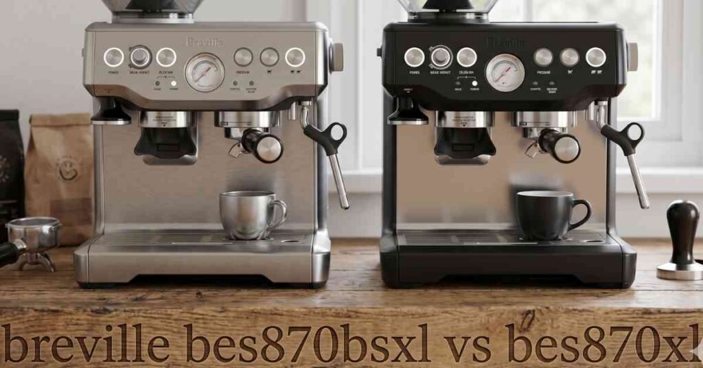 Breville BES870BSXL Vs BES870XL: A Bold Coffee Truth
