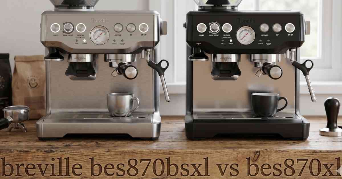 Breville BES870BSXL Vs BES870XL: A Bold Coffee Truth