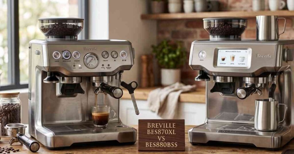 Breville BES870XL vs BES880BSS: An Epic Kitchen Battle