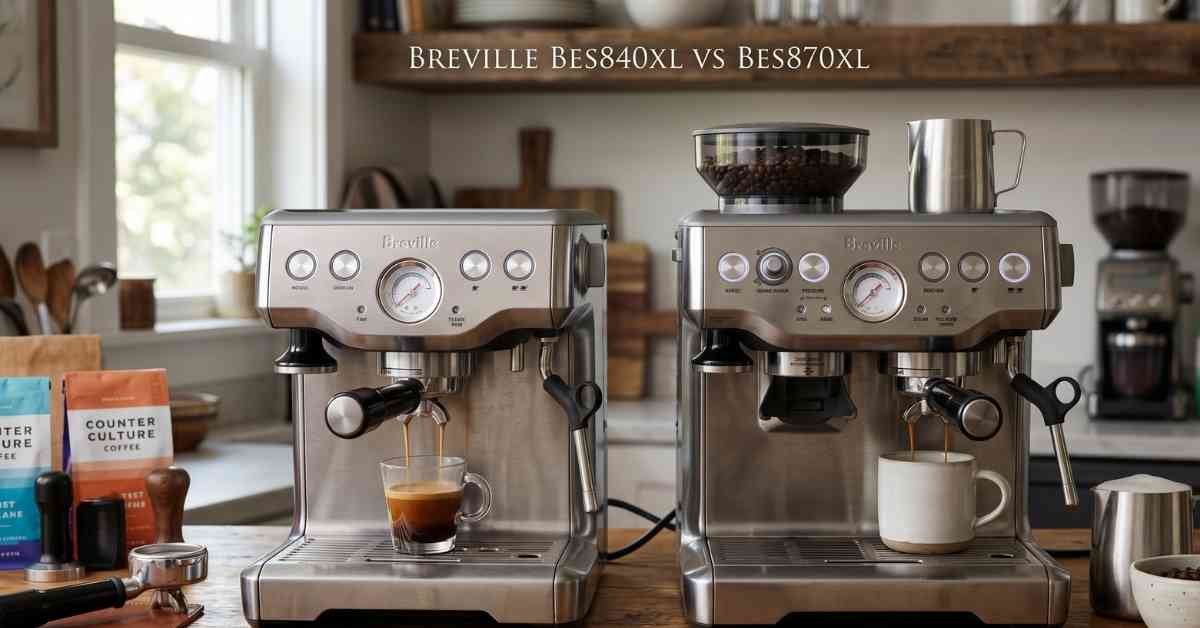 Breville Bes840xl Vs Bes870xl: Epic Espresso Showdown