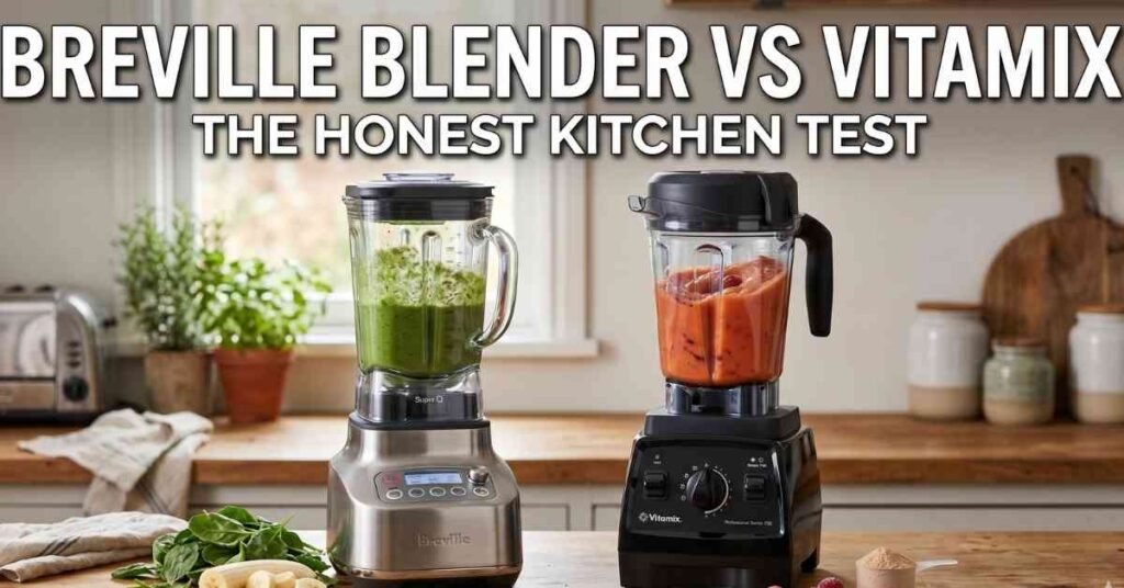Breville Blender Vs Vitamix Honest Kitchen Test