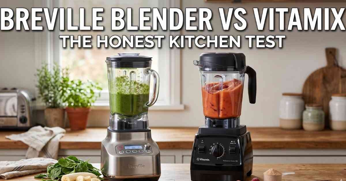 Breville Blender Vs Vitamix Honest Kitchen Test