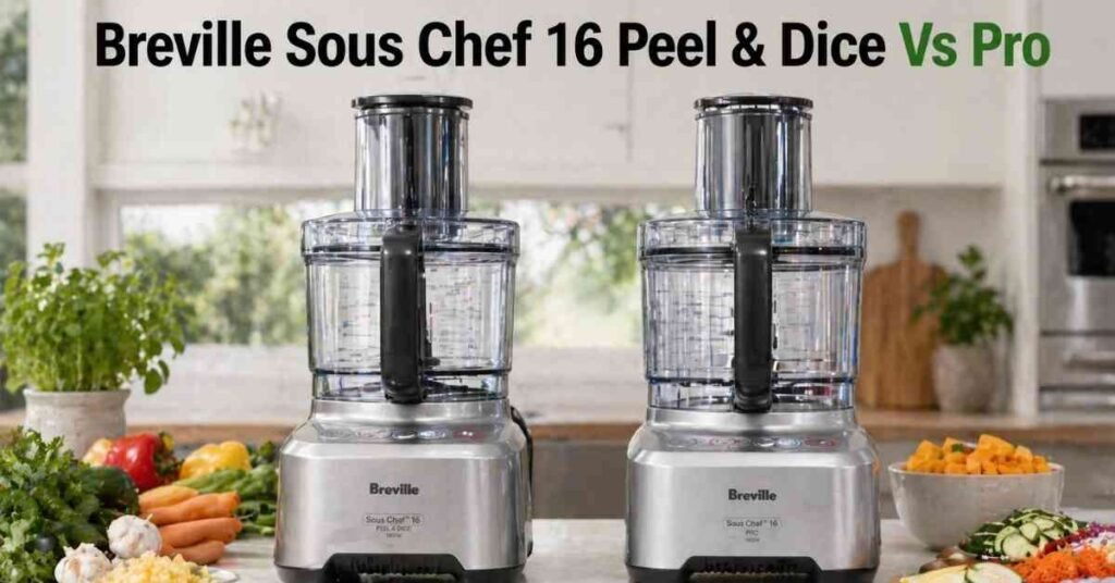 Breville Sous Chef 16 Peel & Dice Vs Pro Epic Test