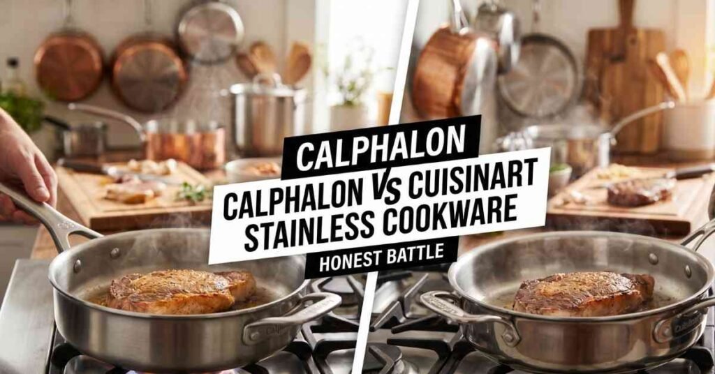Calphalon Vs Cuisinart Stainless Cookware
