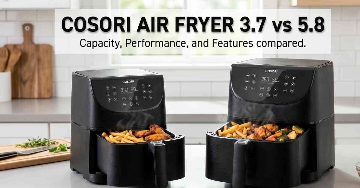 Cosori Air Fryer 3.7 Vs 5.8 An Honest Kitchen Clash
