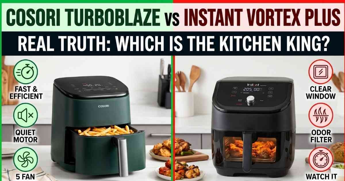 Cosori Turboblaze Vs Instant Vortex Plus