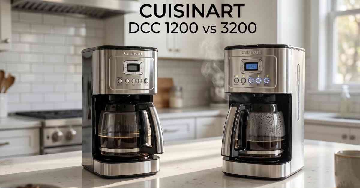 Cuisinart DCC 1200 vs 3200