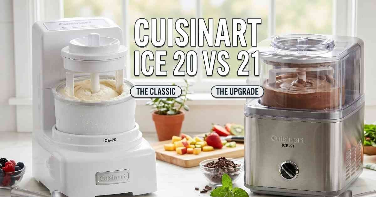 Cuisinart Ice 20 Vs 21