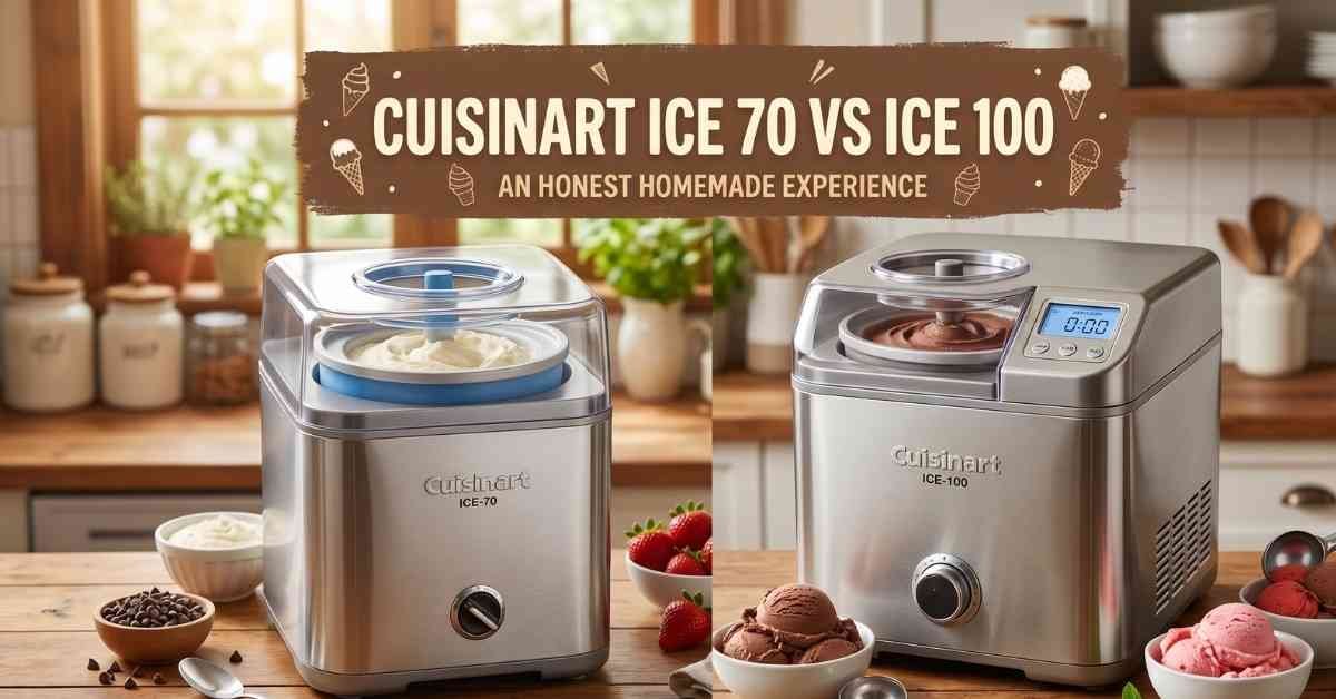 Cuisinart Ice 70 Vs Ice 100 Brutally Honest Winner