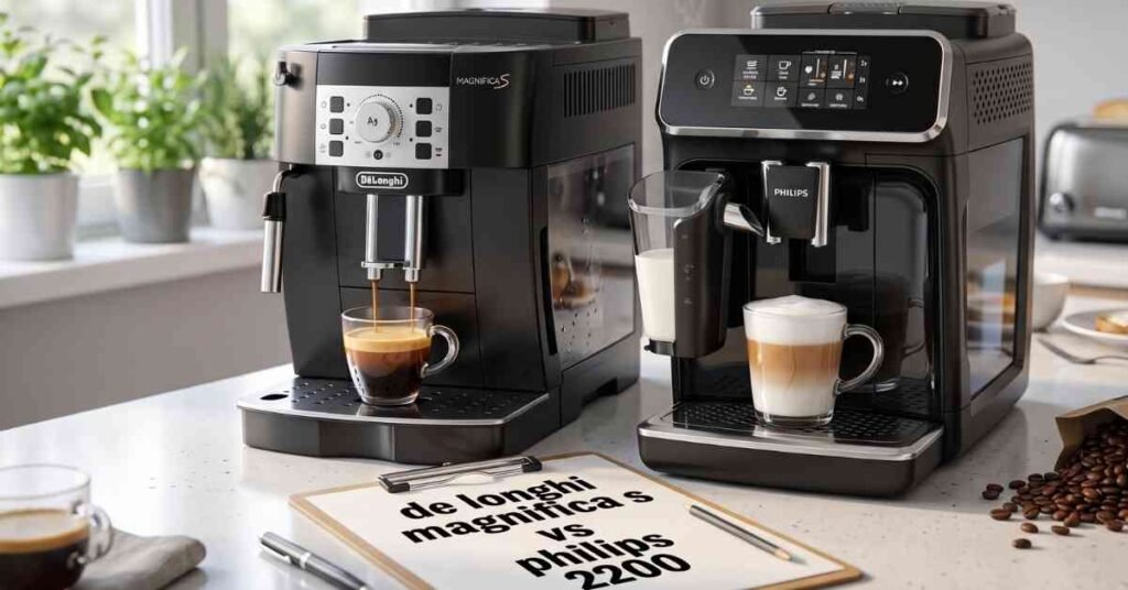 De Longhi Magnifica S Vs Philips 2200