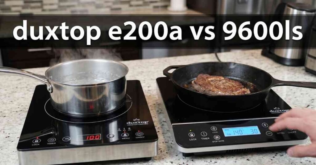 Duxtop E200A vs 9600LS Brutally Honest Stove Review