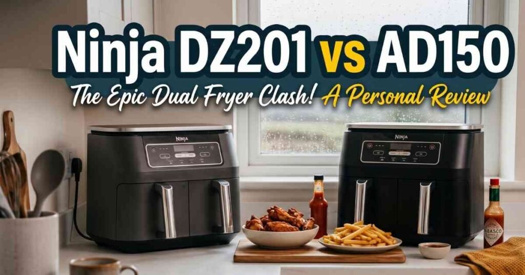 Epic Dual Fryer Clash! Ninja Dz201 Vs Ad150 Test