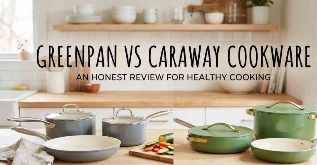 Greenpan vs Caraway Cookware