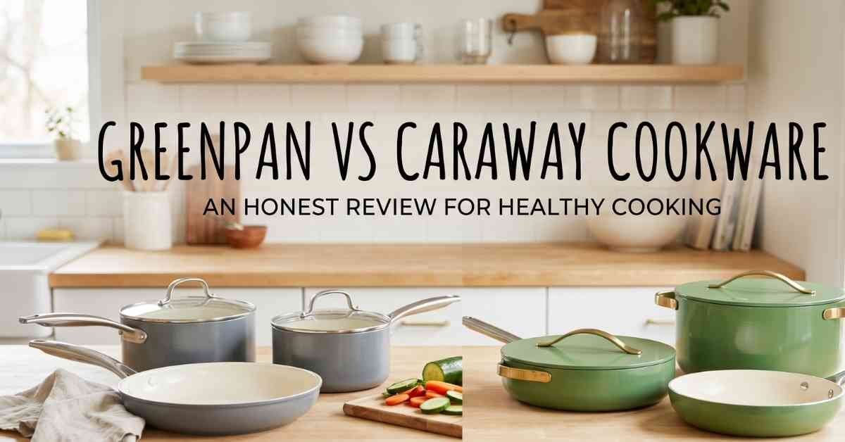 Greenpan vs Caraway Cookware