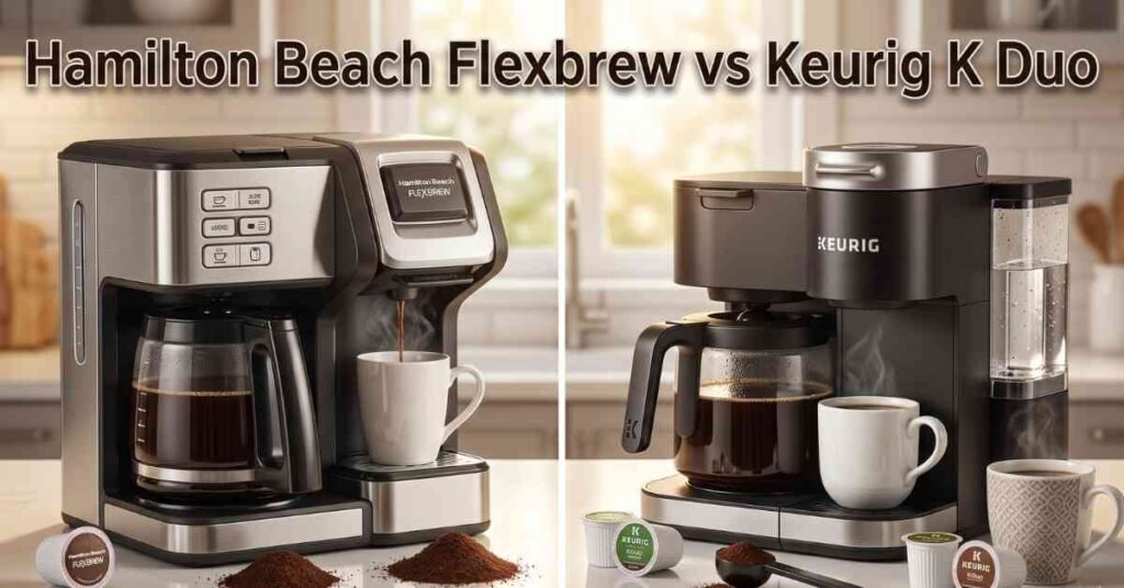 Hamilton Beach Flexbrew vs Keurig K Duo