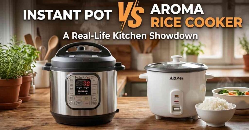 Instant Pot Vs Aroma Rice Cooker