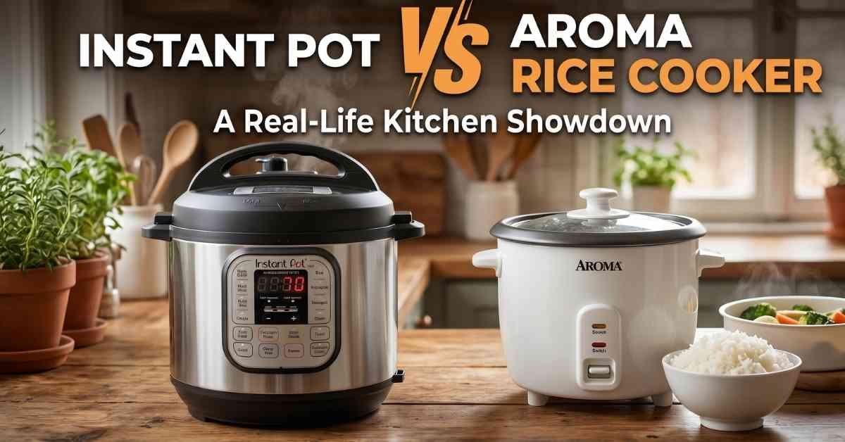 Instant Pot Vs Aroma Rice Cooker