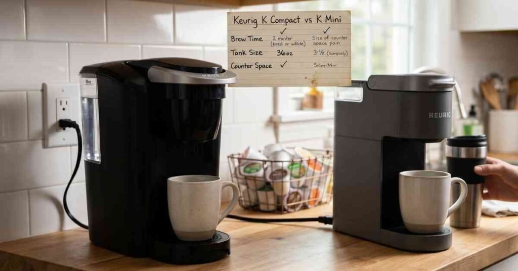 Keurig K Compact vs K Mini: The Brutal Honest Truth