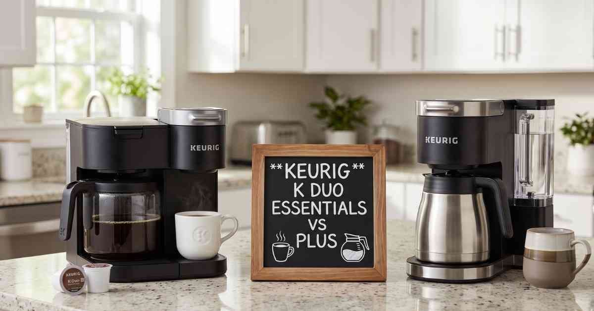 Keurig K Duo Essentials Vs Plus