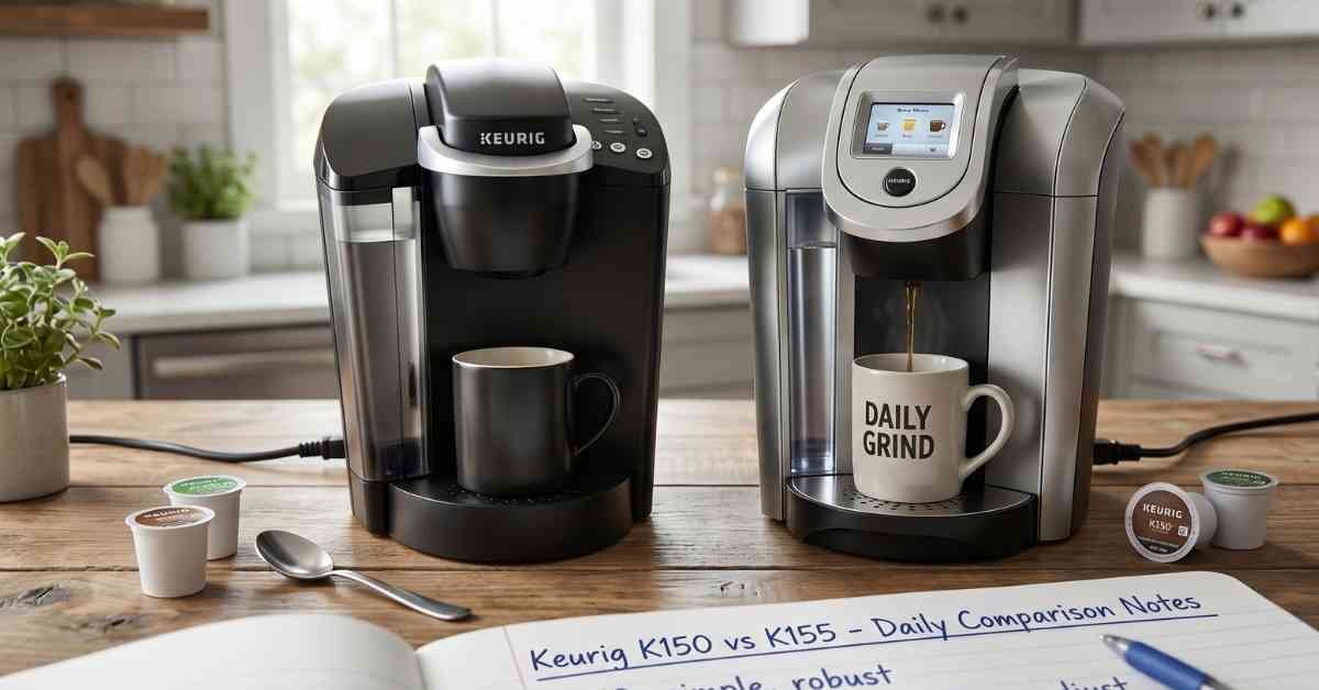 Keurig K150 vs K155 A Brutally Honest Daily Showdown