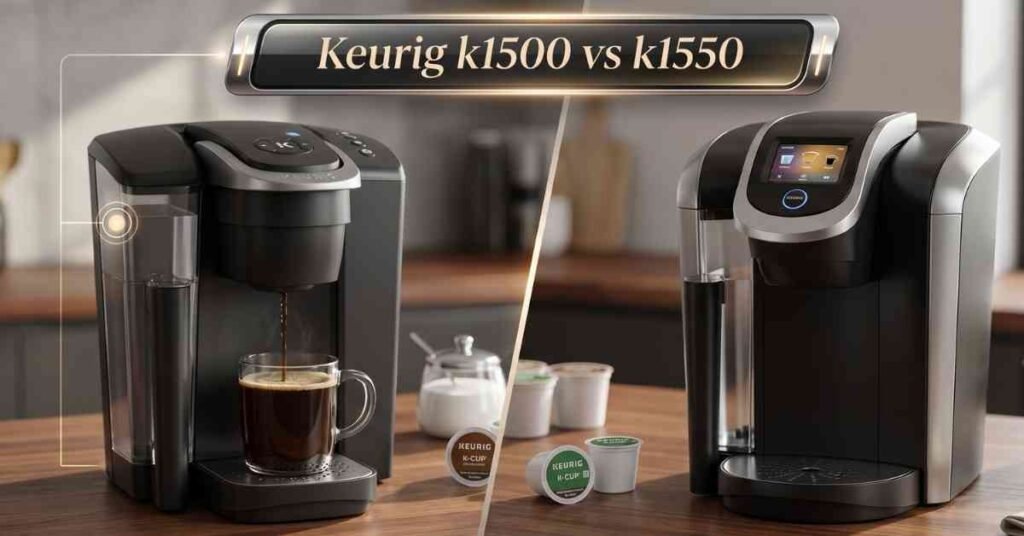 Keurig K1500 Vs K1550