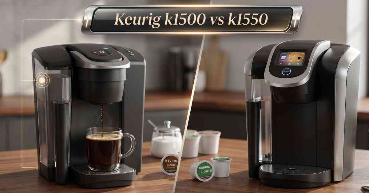 Keurig K1500 Vs K1550
