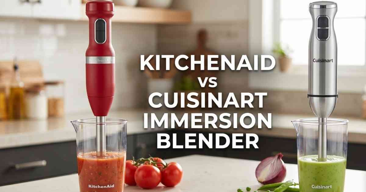 KitchenAid Vs Cuisinart Immersion Blender