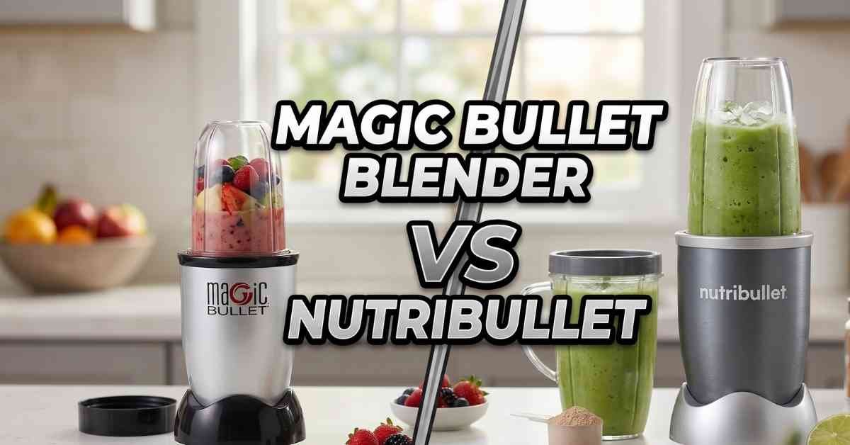 Magic Bullet Blender vs Nutribullet Honest Winner