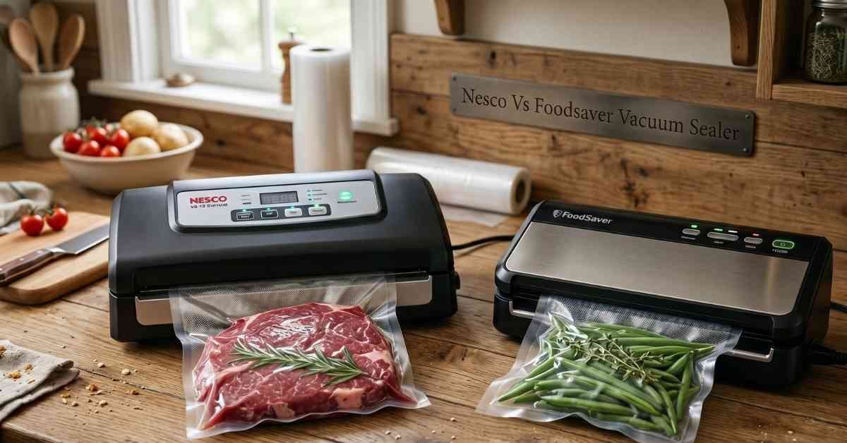 Nesco Vs Foodsaver Vacuum Sealer