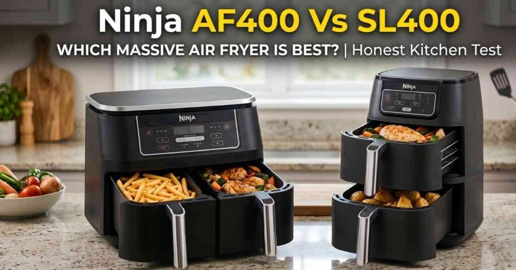 Ninja AF400 Vs SL400 Which Massive Air Fryer Is Best