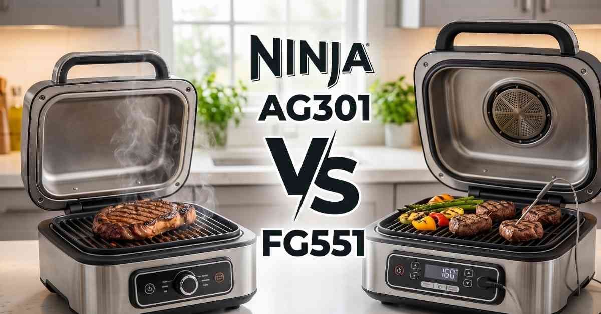Ninja AG301 Vs FG551 Which Thrilling Grill Wins