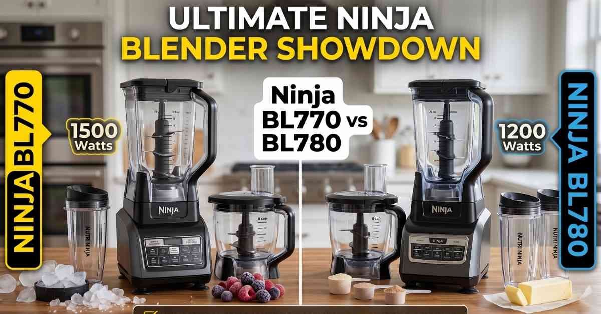 Ninja BL770 Vs BL780