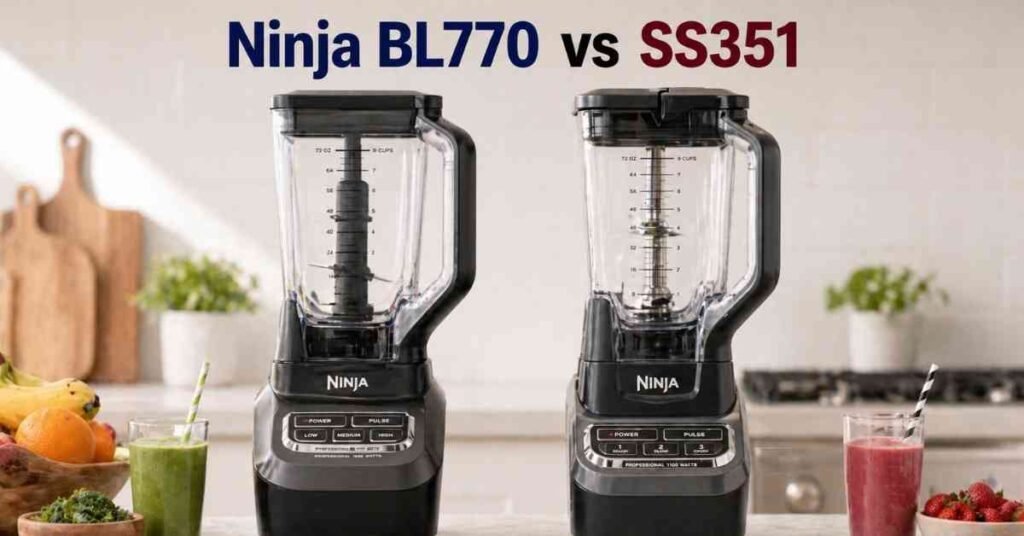 Ninja BL770 vs SS351 Honest Kitchen Showdown