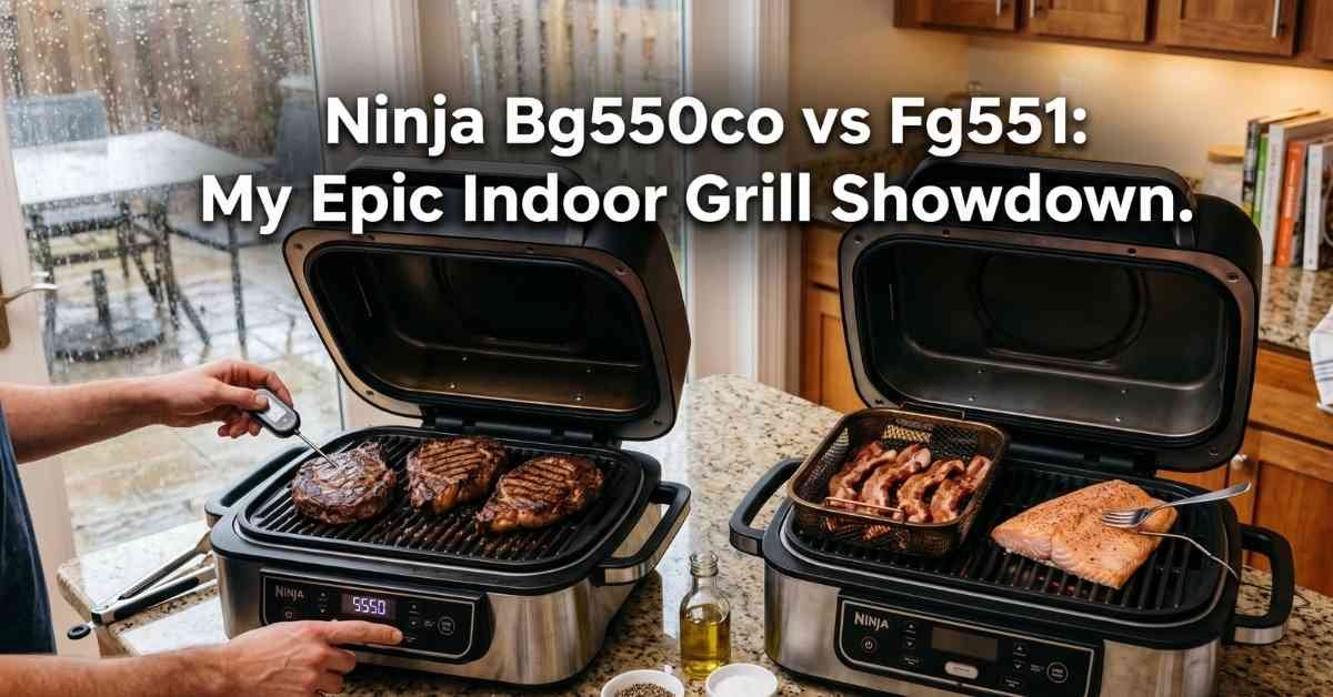 Ninja Bg550co Vs Fg551 My Epic Indoor Grill Showdown