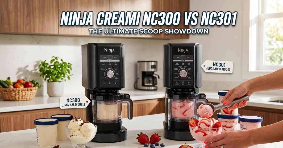 Ninja Creami NC300 Vs NC301
