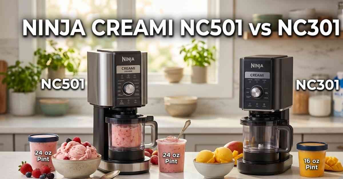 Ninja Creami NC501 Vs NC301