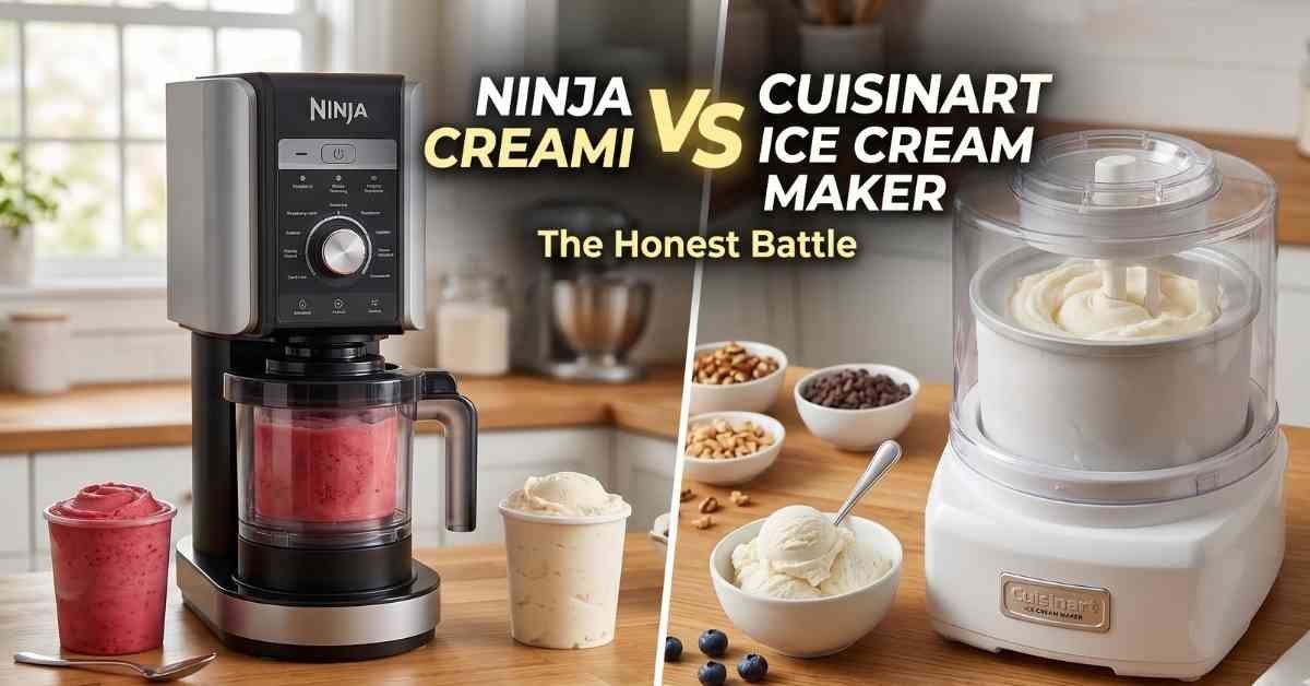 Ninja Creami Vs Cuisinart Ice Cream Maker