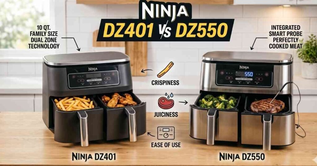 Ninja DZ401 Vs DZ550 My Brutally Air Fryer Clash