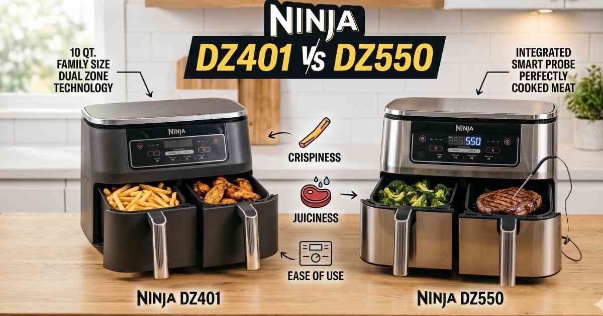 Ninja DZ401 Vs DZ550 My Brutally Air Fryer Clash