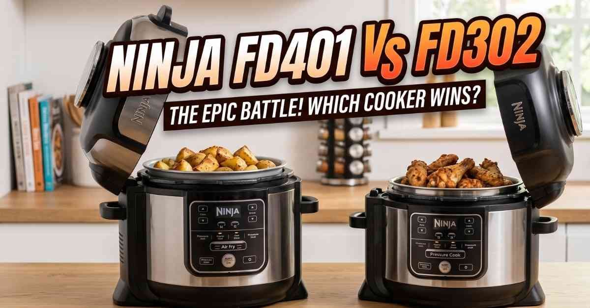 Ninja FD401 Vs FD302 Which Cooker Wins The Epic Battle