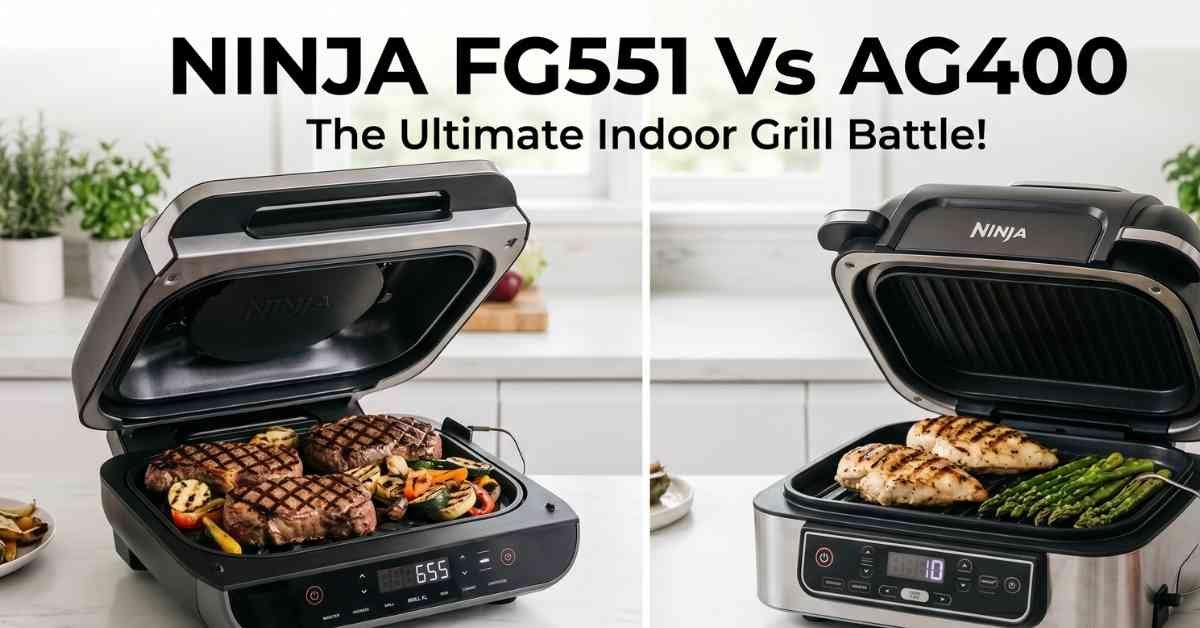 Ninja FG551 Vs AG400 Which Smart Grill Wins The Sizzle